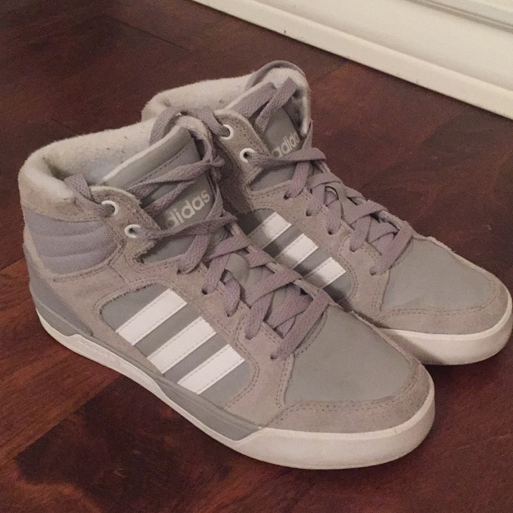 Adidas grey Neo label slightly worn